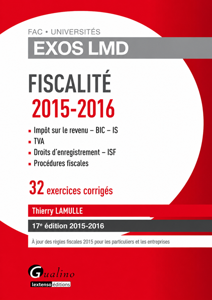 Fiscalité 32 exercices corrigés impôt sur le revenu